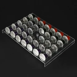 Coffee Pods Holder Organizer Tray Empty Coffee Capsules Coffee Capsules Organizer Compatible With Nespresso Original Pods
