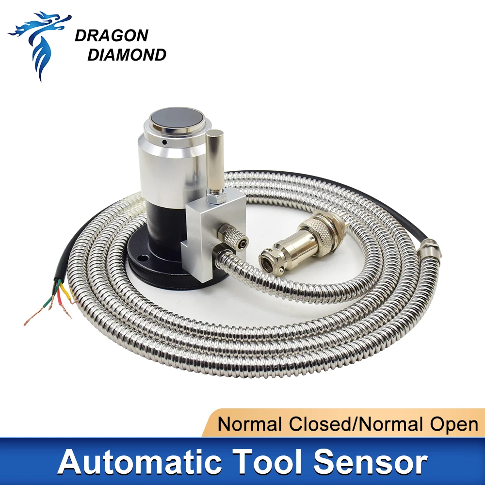 

DRAGON DIAMOND Automatic Tool Sensor Z Axis Probe Sensor 4 Wires For CNC Router Milling Engraving Machine