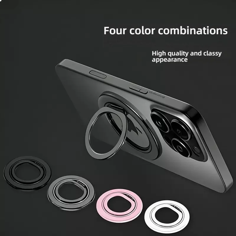 CX-2 Suporte magnético para telefone Suporte giratório 360 para telefone Suporte dobrável para telefone com anel de metal