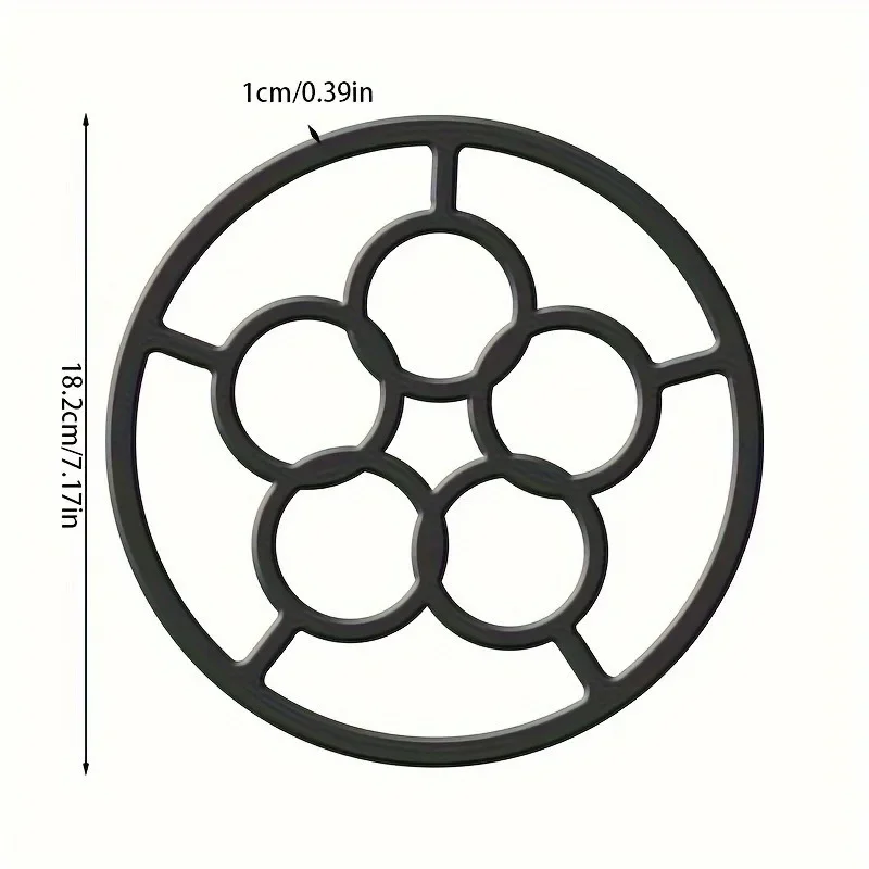 1Pc Kitchen Gas Stove Stand Universal Pot Holder Cooktop Rack Small Milk Pot Anti-slip Shelf