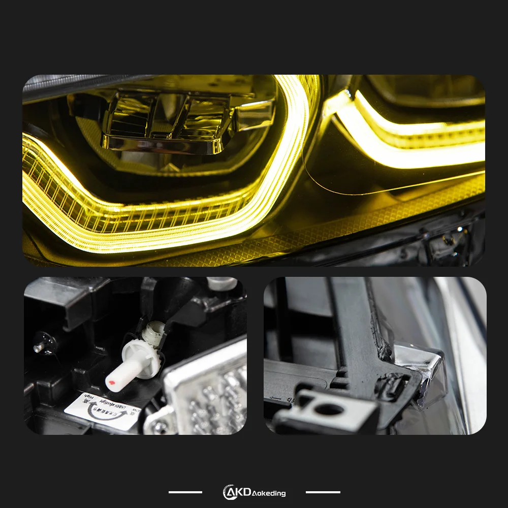 

Auto Parts For BMW F32 Headlights 2013-2019 4 Series F33 F36 M4 latest Styling LED Daytime Lights Dual Projector Car Accesorios