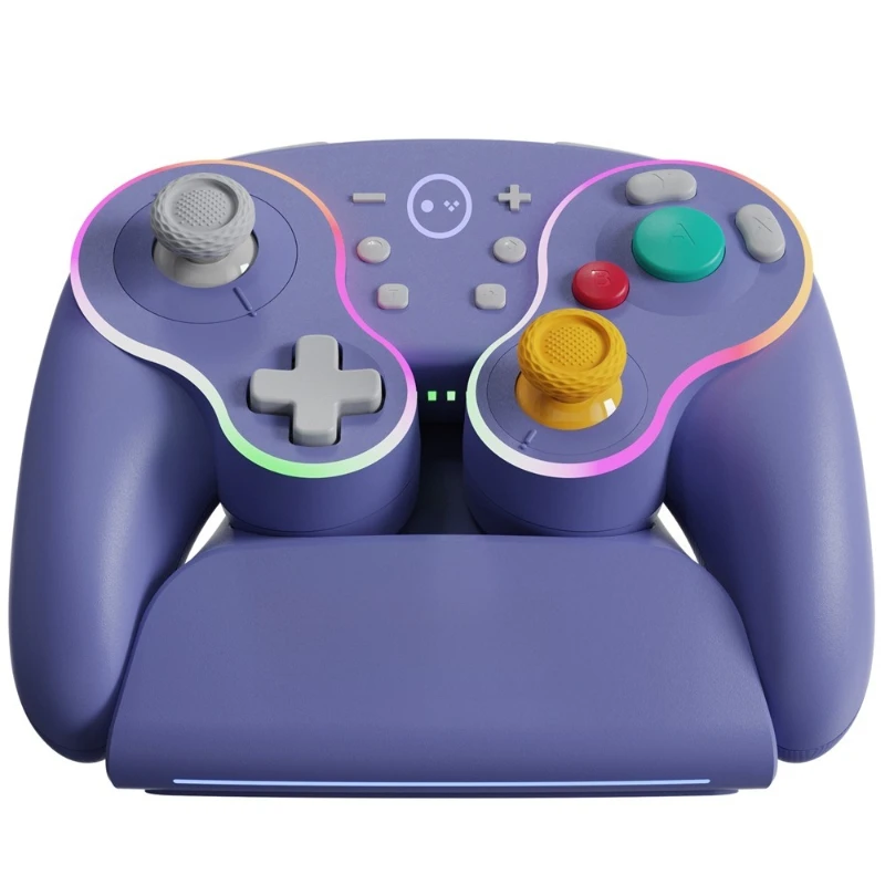 

Tablet/Android /PC with Charging Base Mechanical Buttons Wireless Gamepad