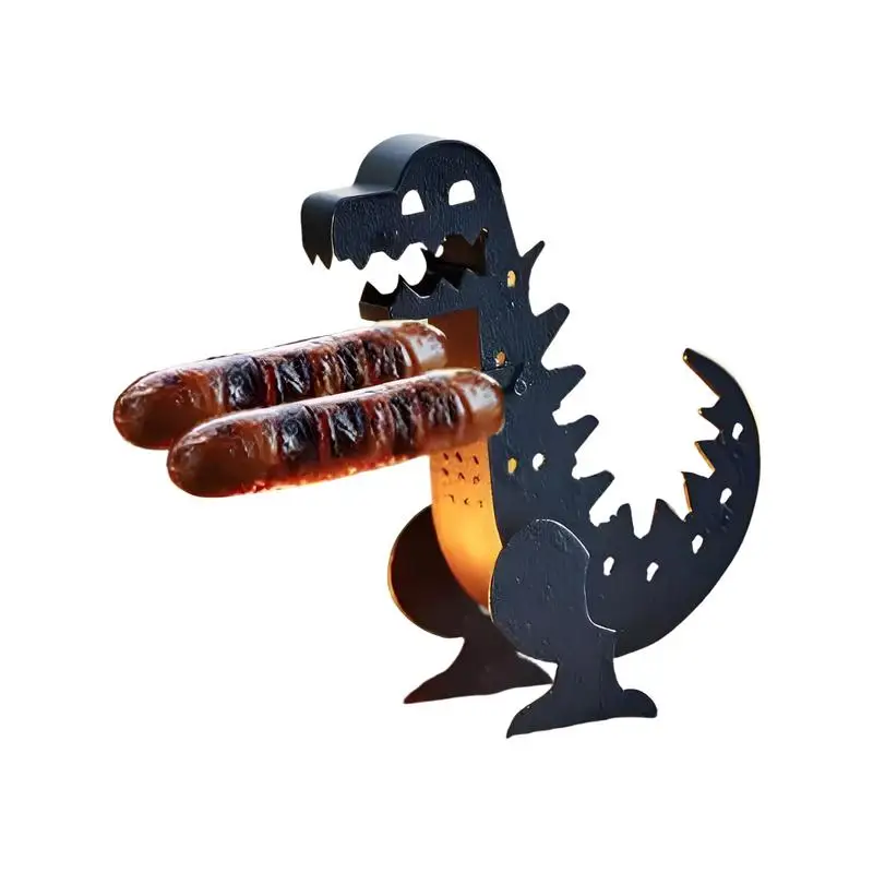 Hot Dog Grill Portable Funny Hot Dog Griller Grilling Cookware & Rotisseries For Outdoor Kitchen Camping Parties Grilling
