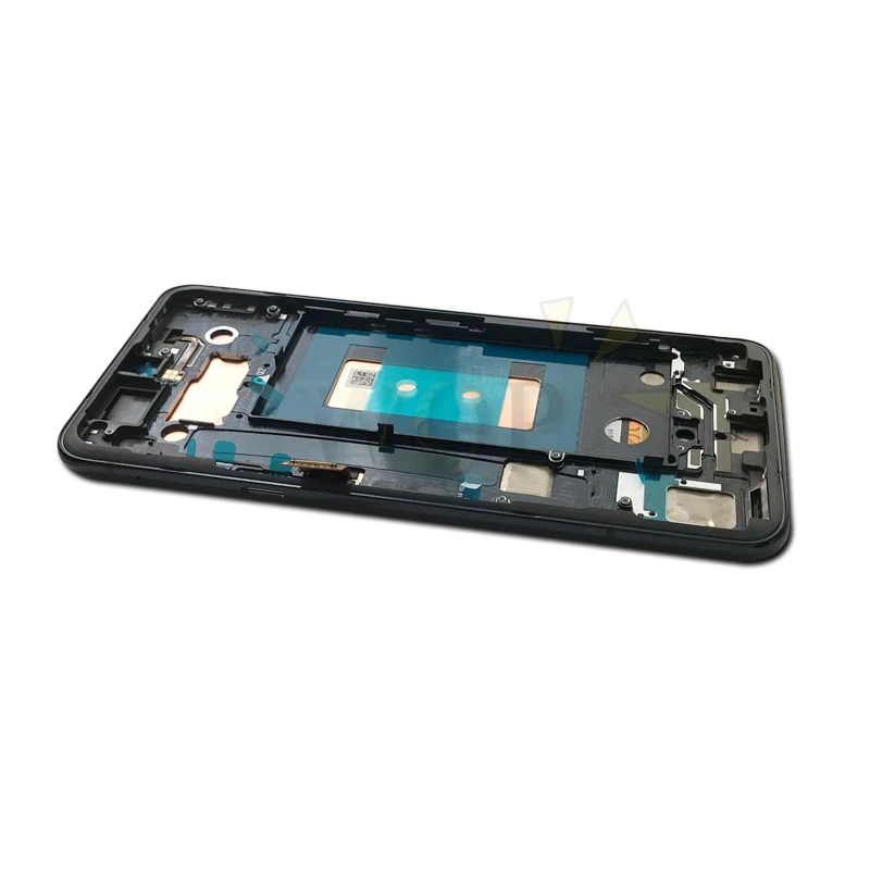 LG G8X ThinQ LCD 디스플레이 터치 스크린 디지타이저 어셈블리 용 원본 LG V50S LCD LLMG850EMW 교체 용 프레임 디스플레이 포함