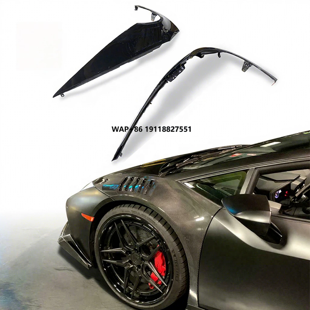 

Auto Accessories Upgrade to 1016 Style Dry Carbon Fiber Side Fender forHuracan LP580 LP610