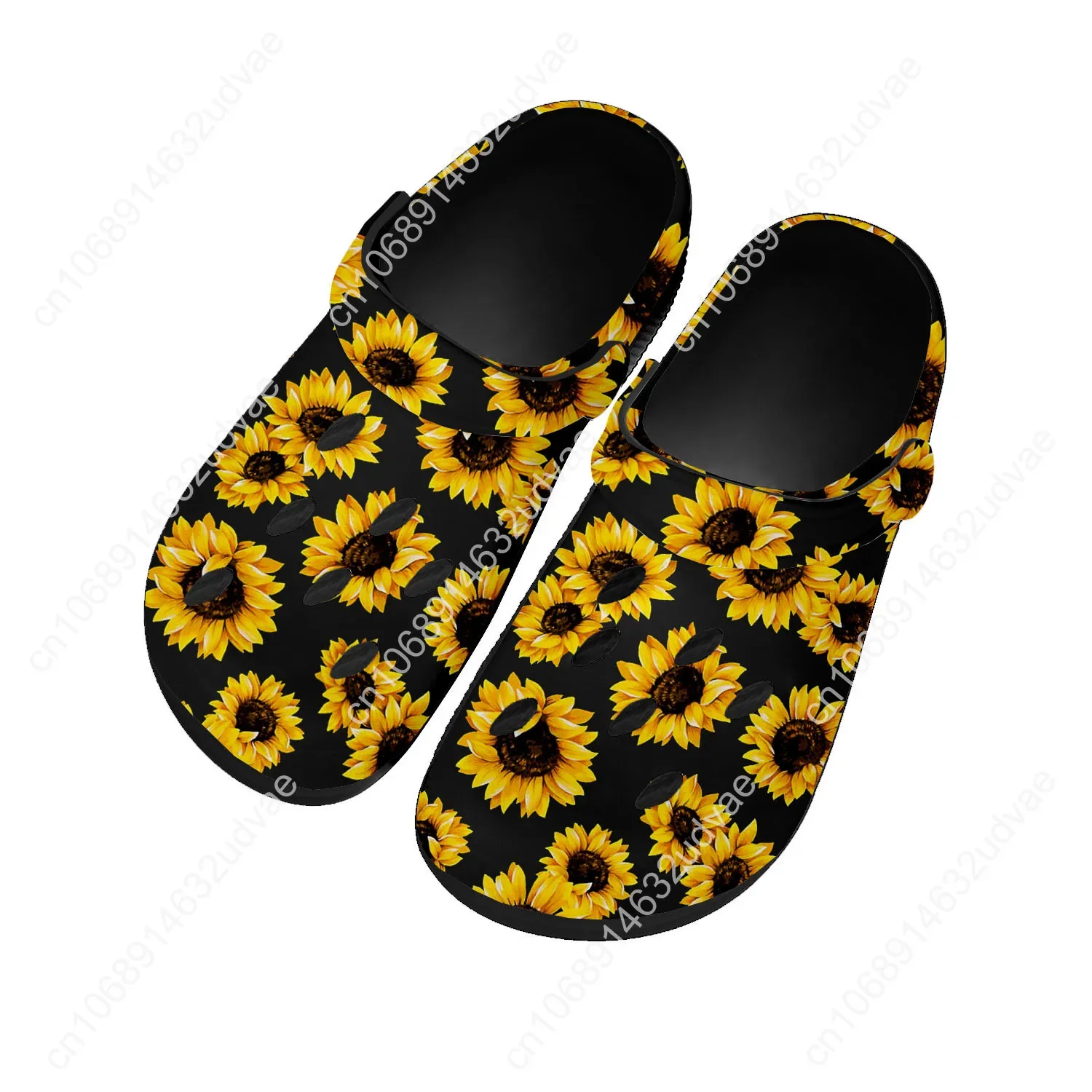 Sunflower Water Shoes Mens Womens High Quality Fashion Home Garden Clogs Customizd Sandals Beach Breathable Hole Slippers 3