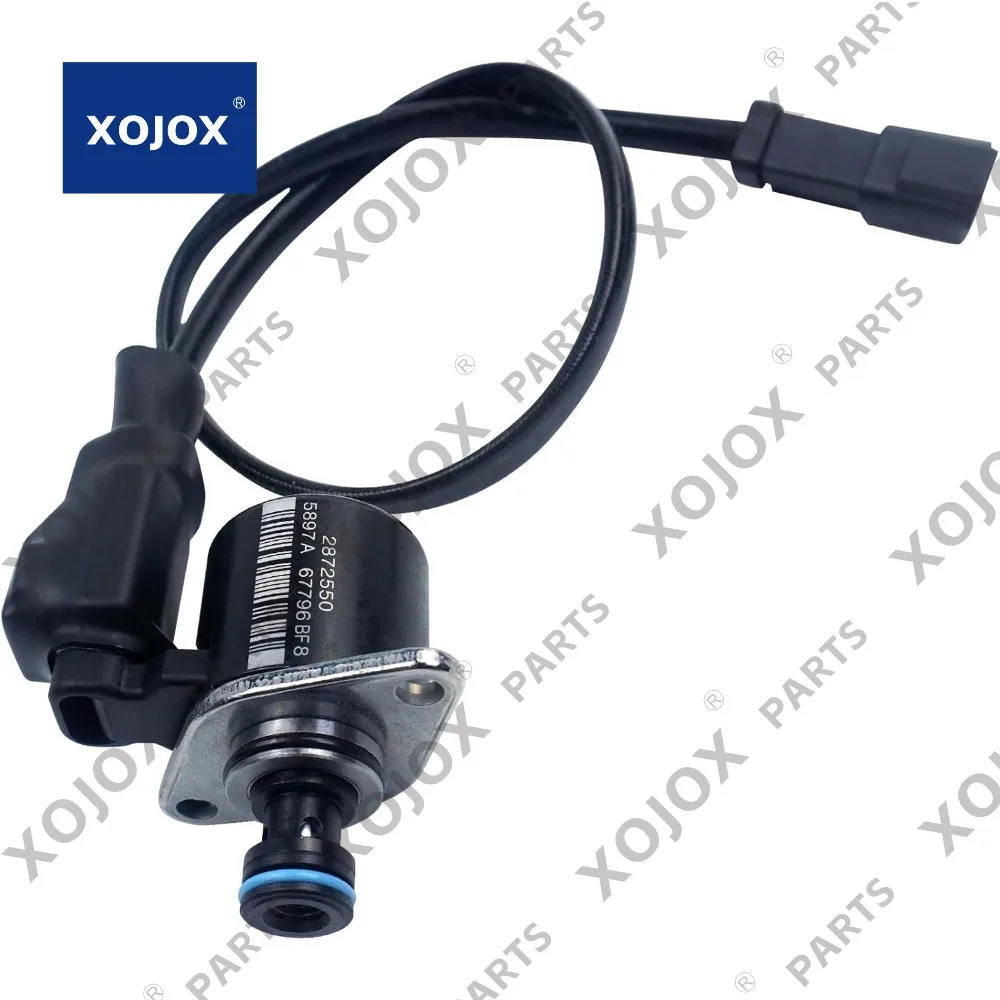 

XOJOX 2872550 Fuel Pump Inlet Metering Valve With Wiring Harness For Cummins ISG ISX5 Engine Replace 5406056 4307411