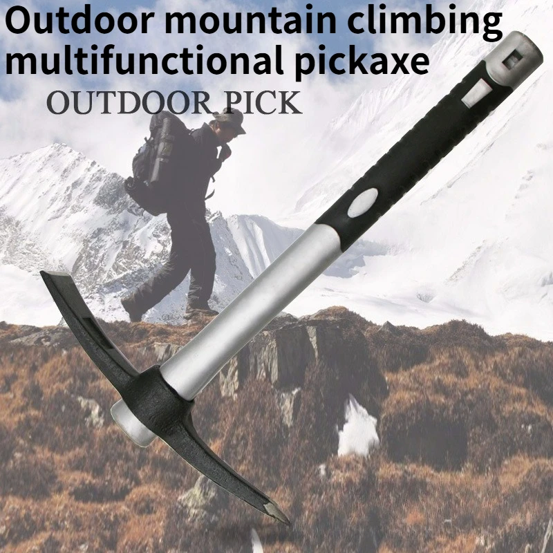 NEW Outdoor Multifunctional Hiking Specific Small Ice Pick Multi-purpose Portable Gardening Pick
