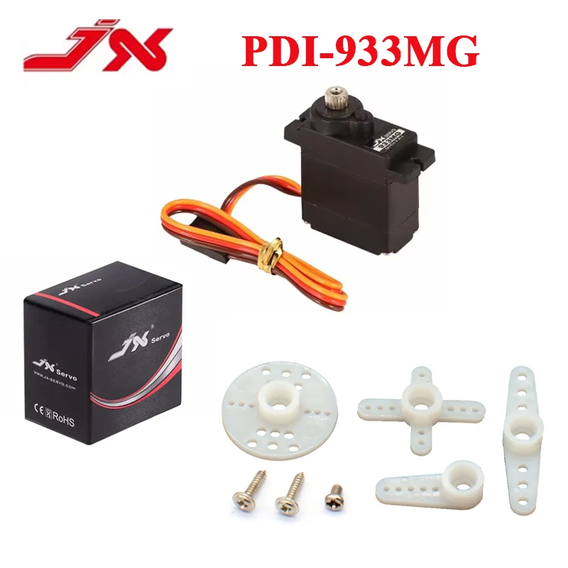 JX PDI-933MG 3.5KG Cyfrowe serwo o dużym momencie obrotowym do 1/18 RC Car Truck Model Helikopter Robot Parts Micro RC Servo