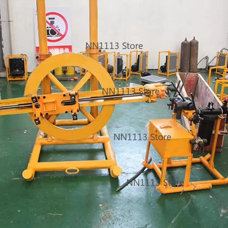 High Efficiency Pneumatic Disc Drilling Rig Borehole Machine for Mining Blast Application