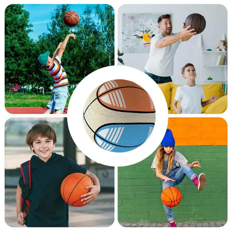 كرة السلة الناعمة لكرة السلة في الأماكن المغلقة، لعبة إسفنجية ممتصة للصدمات للمراهقين والبالغين، وغرفة النوم المدرسية، والشقة المنزلية