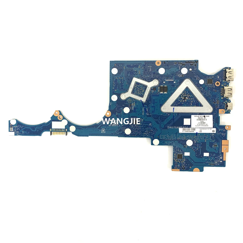 For HP Pavilion 14-EC M52708-601 M52708-001 Laptop Motherboard DAG7GAMB8D0 With Ryzen7 5700U CPU N18S-G5-A1 GPU 100% Working