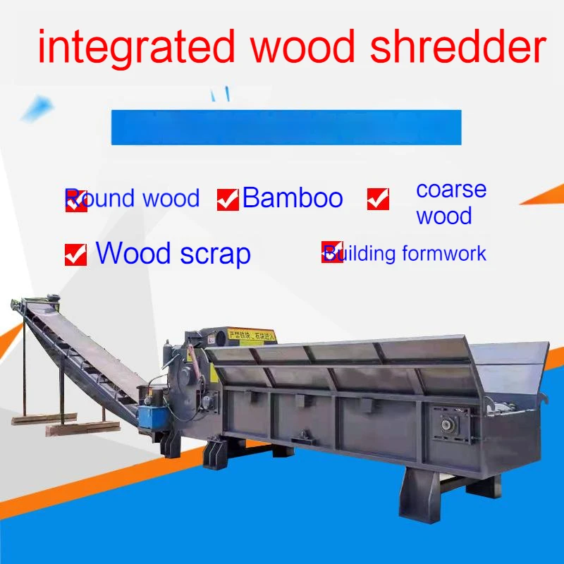 Model XPY-600 Edible Mushroom Sawdust Sawdust Comprehensive Wood Feed Crusher Diesel Mobile Wood Branch Crusher Shredder