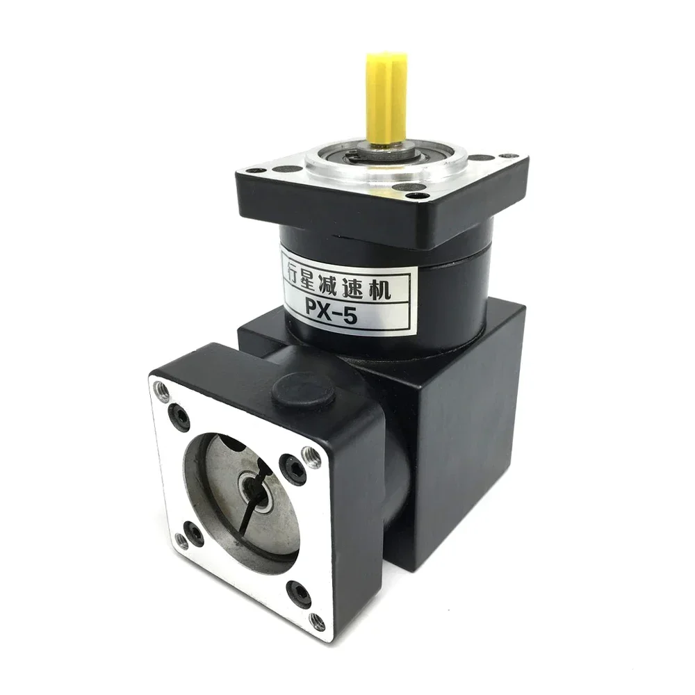 Corner Reducer Right Angled 90 Degree Angle Planetary Gearbox Ratio 3 To 1-216 To 1 for 57mm/60/80/86mm Flange Servo Stepper