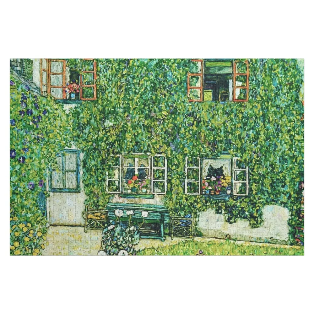 Gustav Klimt House in Weissenbach of Attersee Lake Jigsaw Puzzle Custom Kids Toy Customized Picture Personalized Toys Puzzle