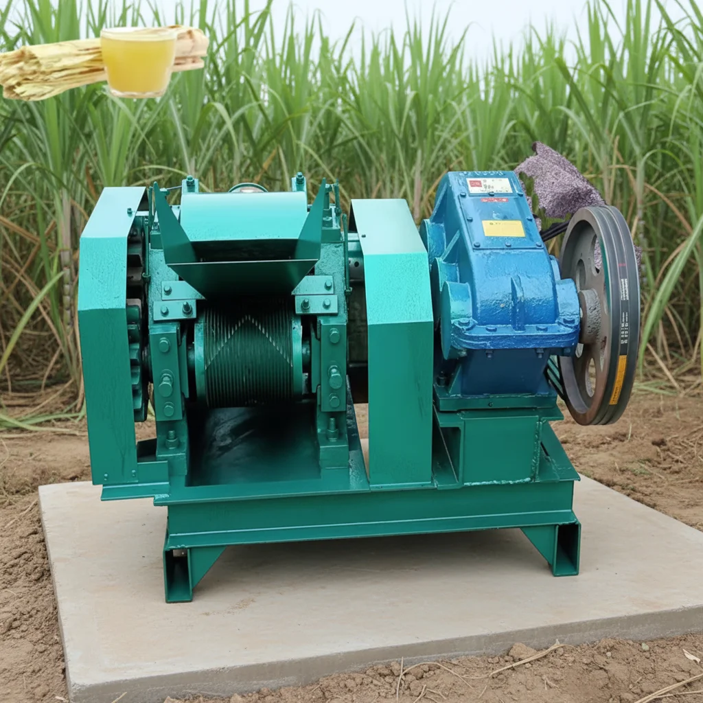 1000KG Large Industrial Sugar Cane Juicer / Sugar Cane Juice Extractor / Food And Beverage Machinery