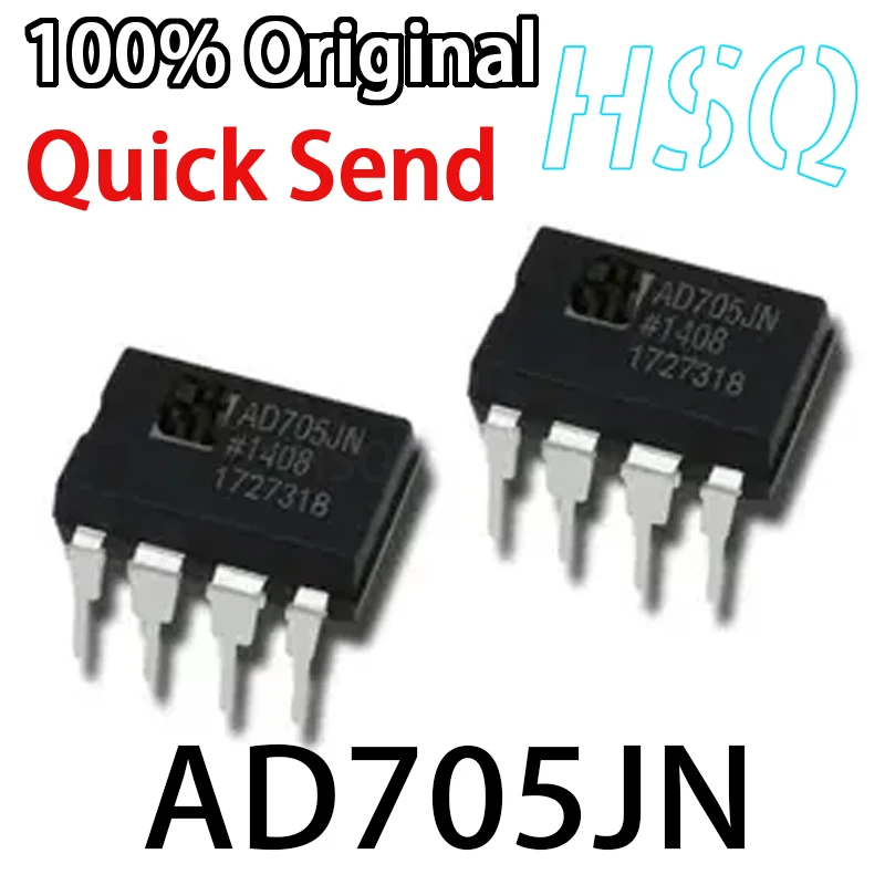 1PCS New Original AD705J Operational Amplifier AD705JN Inline DIP8 AD705