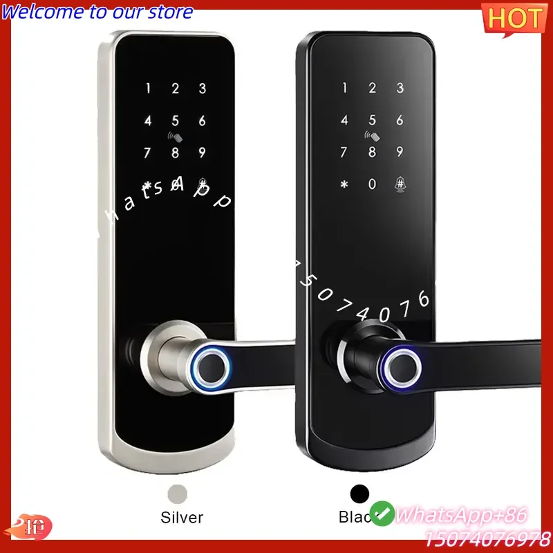 2026 TTLock Digital Smart Lock Biometric Fingerprint Keyless Entry Electronic Serrure for Wood Door Smart Electronic