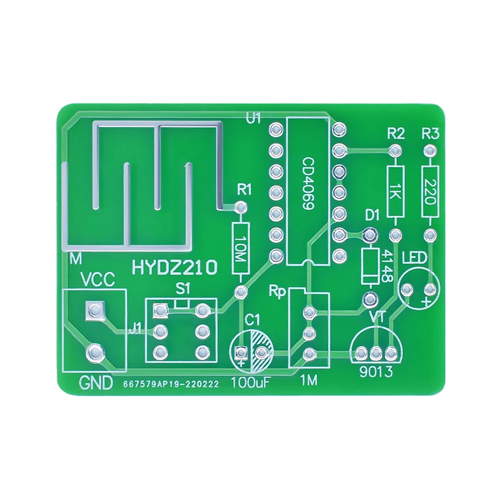 Touch Switch Electronic DIY Test Training Touch Delay Lamp Parts Touch Induction Lamp Electronic Kit