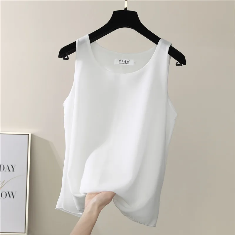 Fashion Brand Camisole Summer Loose V-Neck Chiffon Shirts Women\'s Tops Large Size Women\'s Shirts Small Suits Women\'s Clothes Top