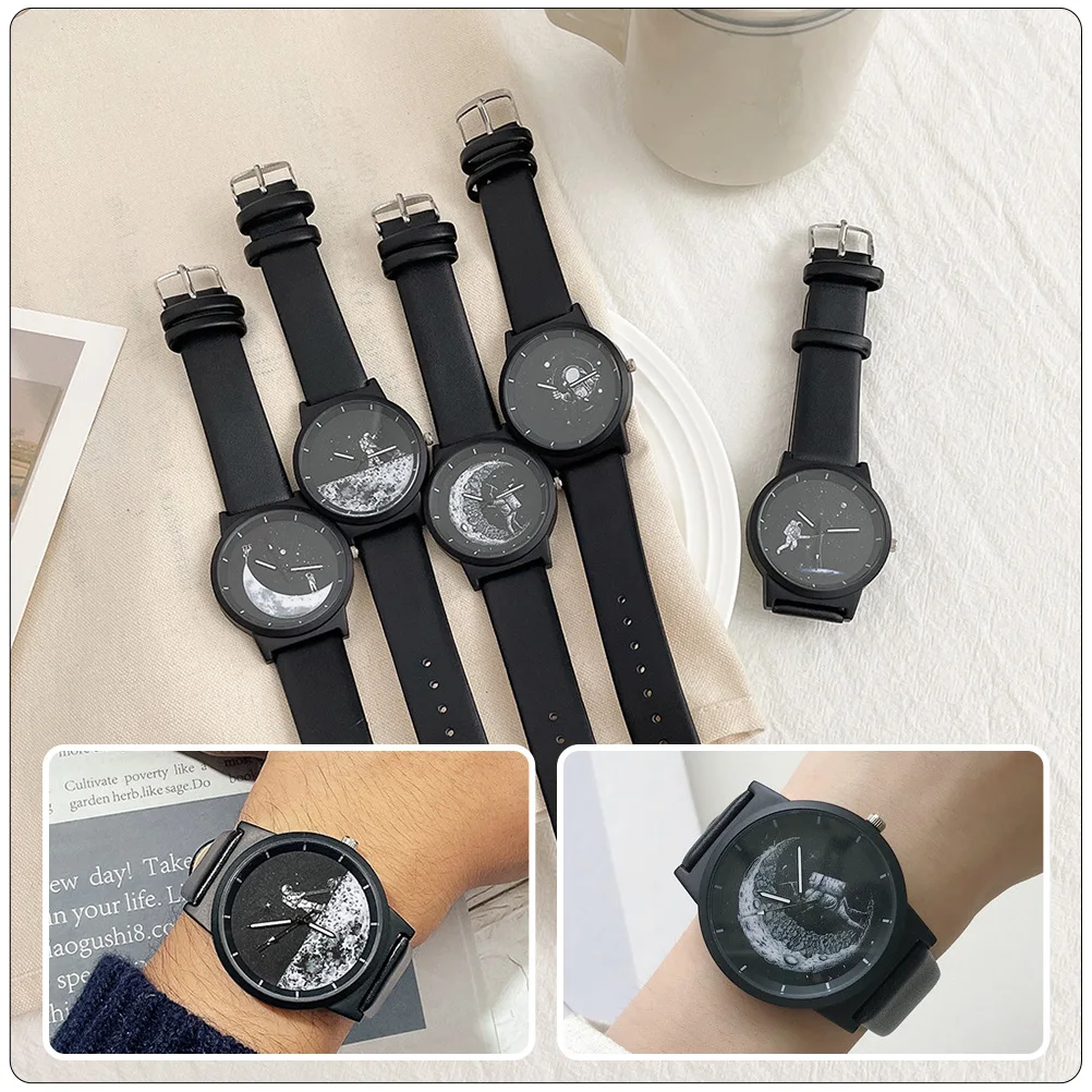 

Astronaut Women Men Wristwatch Belt Classic Versatile Durable Chic Elegant Simple Gorgeous Supple Formal