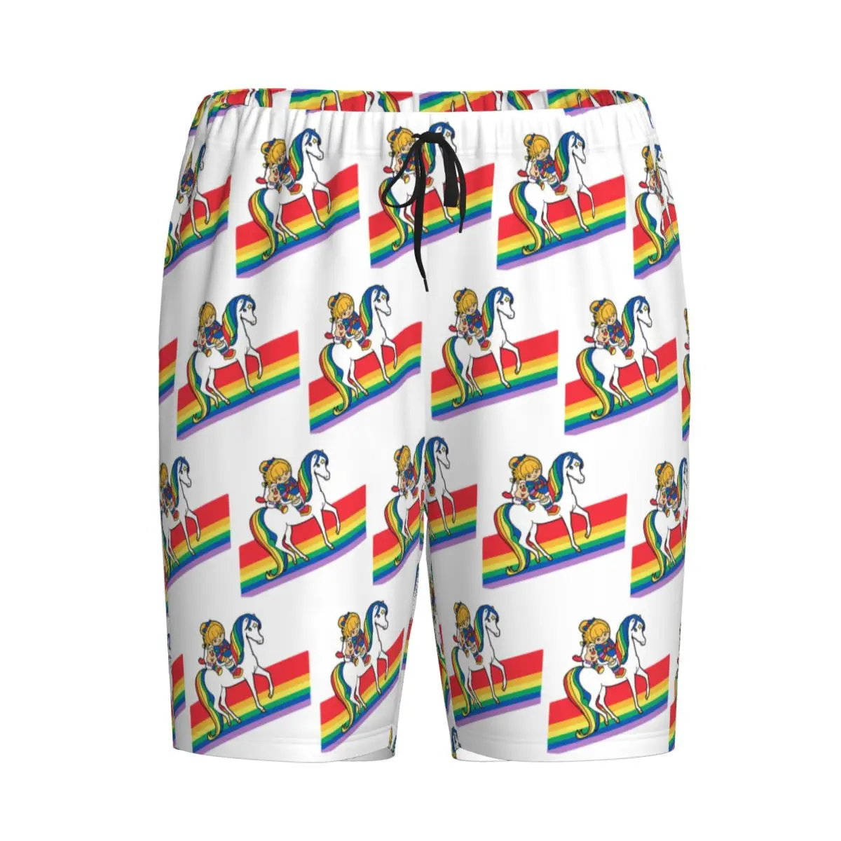 

Rainbow Brite And Friends - Retro 80s Cartoon Design Shorts Sleeping Pants Men Pajama Pants Lounge Sleep Sleepwear Bottoms