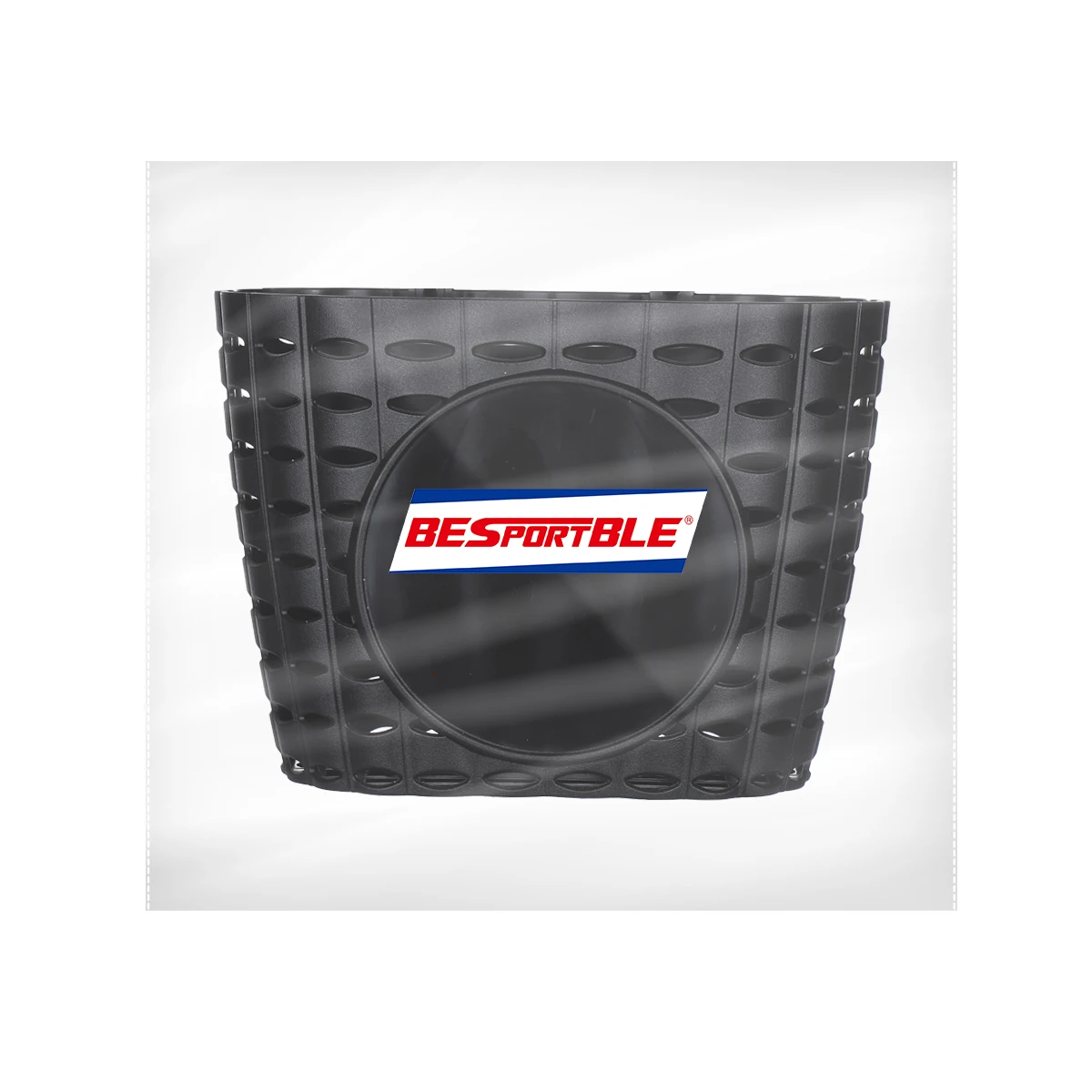 

Bicycle Basket Durable Plastic Smooth Surface Water Resistant Storage Easy Install Strap Kids Outdoor Cycling Bike Accessories