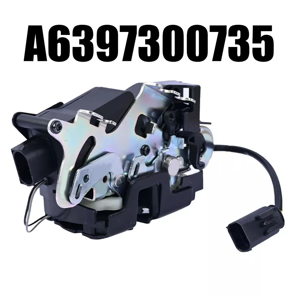 Right Door Lock Sliding Door Actuator for Mercedes For Vito For Viano W639 2003 ABS Metal Black Replacement Part