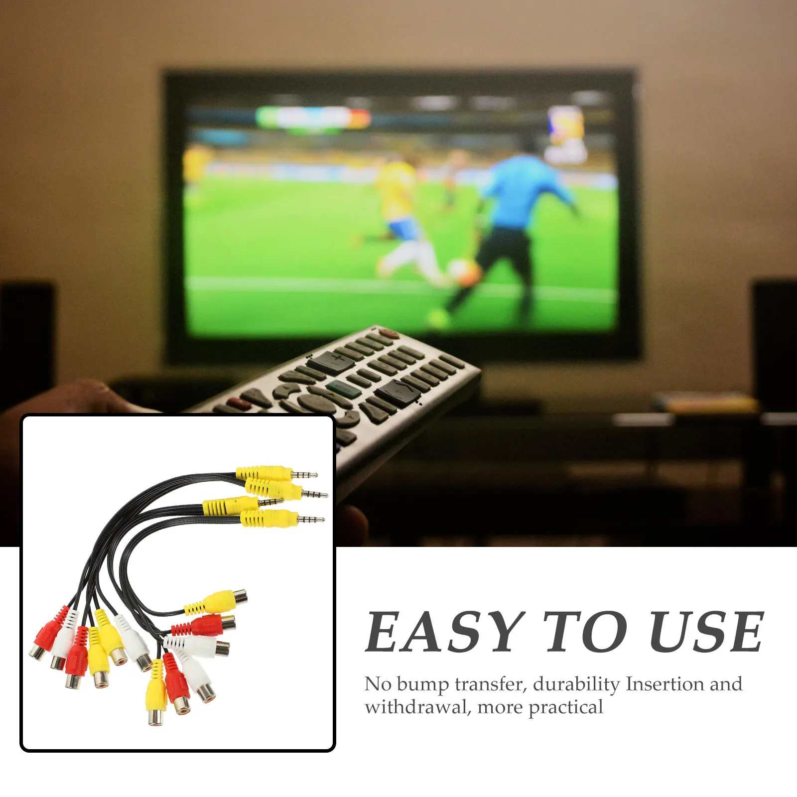 4Pcs Av Audio Video…