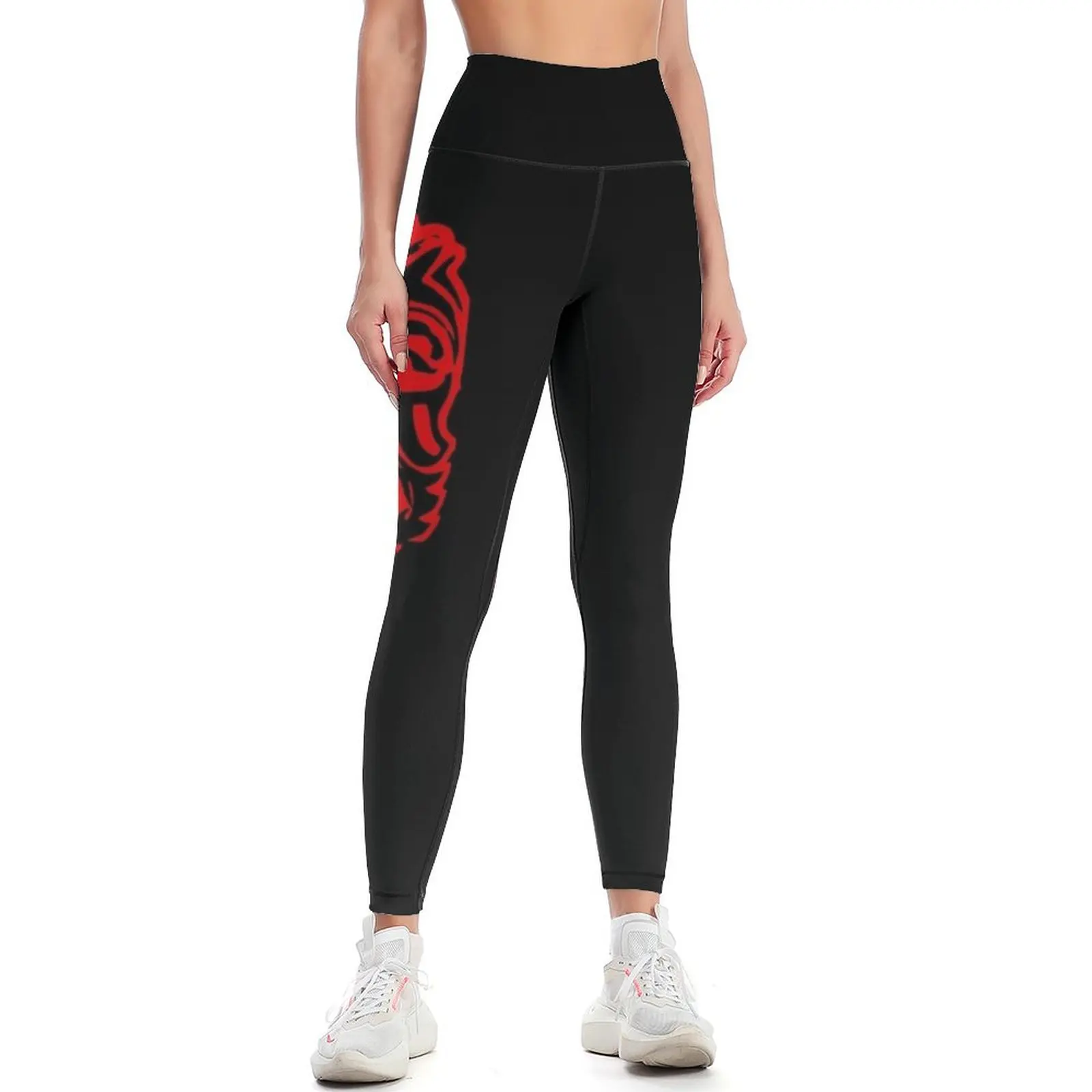 

Samoan Bulldozer Red 2007 Leggings legging gym sporty woman gym Sweatpants Women sports Womens Leggings