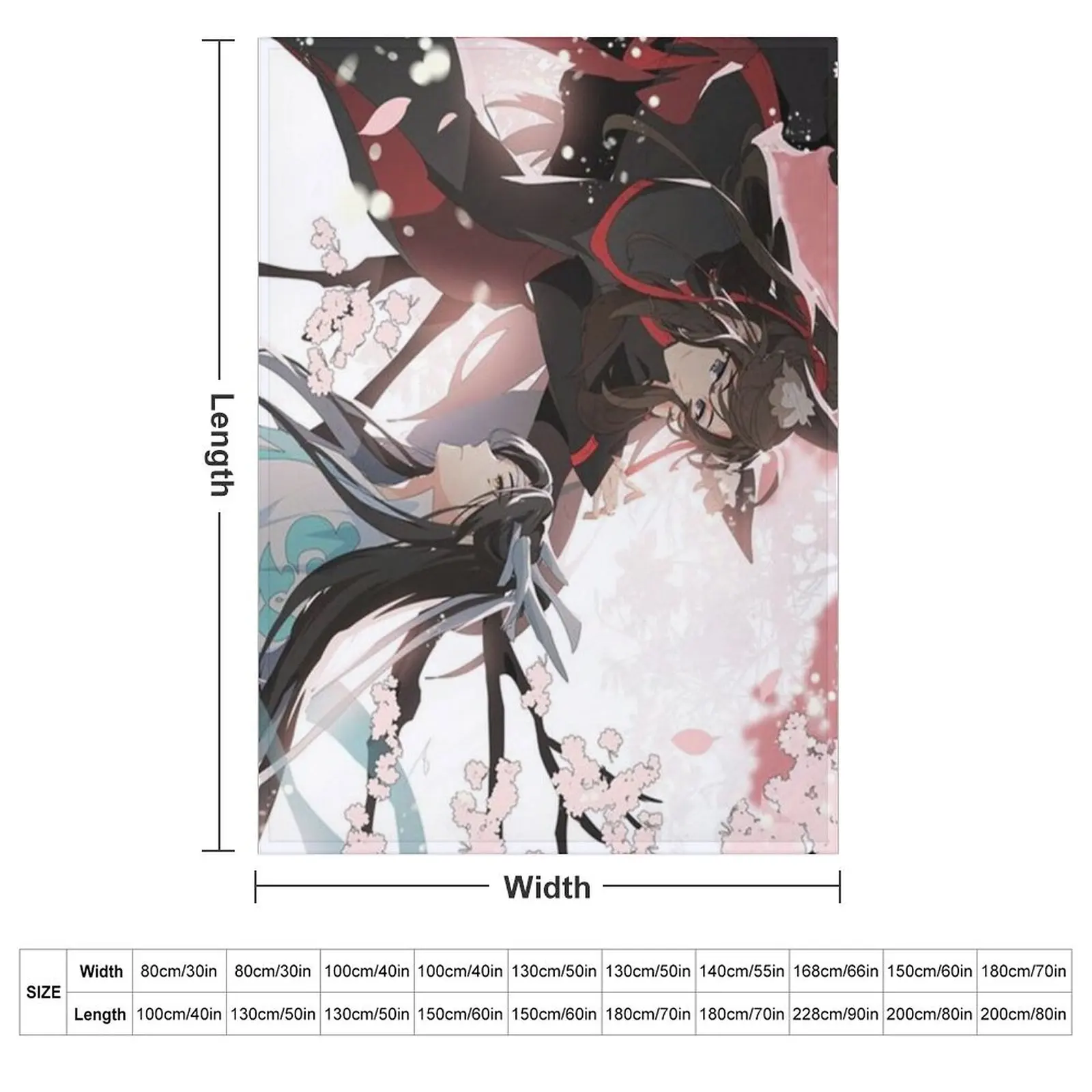 WANGXIAN.SPIRITUAL.SOULMATE Throw Blanket Decorative Sofas Winter beds for winter Cute Blankets