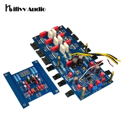 300W+300W Hifi Sound Pure Post Power Amplifier Board For DIY Home Audio Amp TTA1943 TTC5200 Triode HI end Amplified Moudle Card