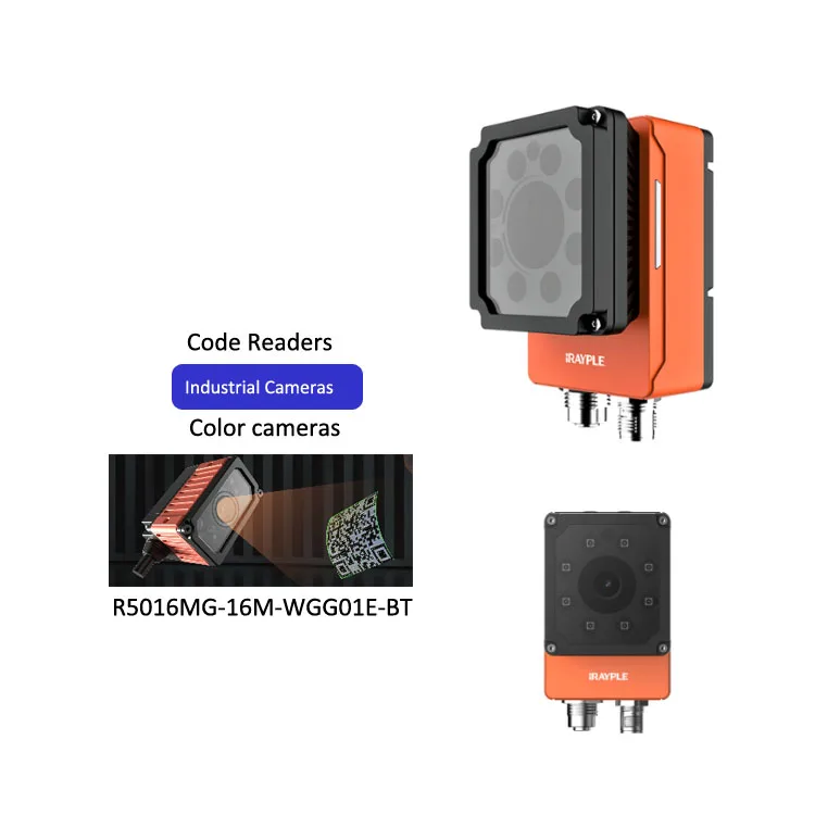 

IRAYPLE R5000 R5016MG-16M-WGG01E R5016MG-25M-RGG01E Industrial Code Reader Fixed Industrial Scanner Industrial Barcode Reader