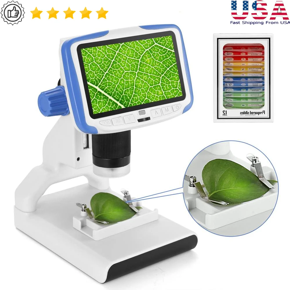 200X Magnification Handheld USB Coin Digital Microscope 5