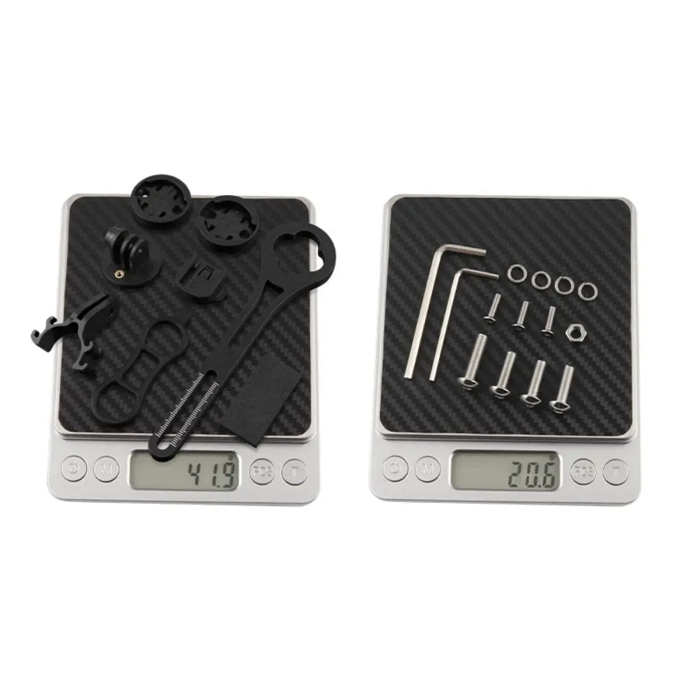 

Aluminum Alloy Bike Code Table Holder Three Bases Expansion Slot Multifunctional Mount Adapter Multi-Function Integrated Design