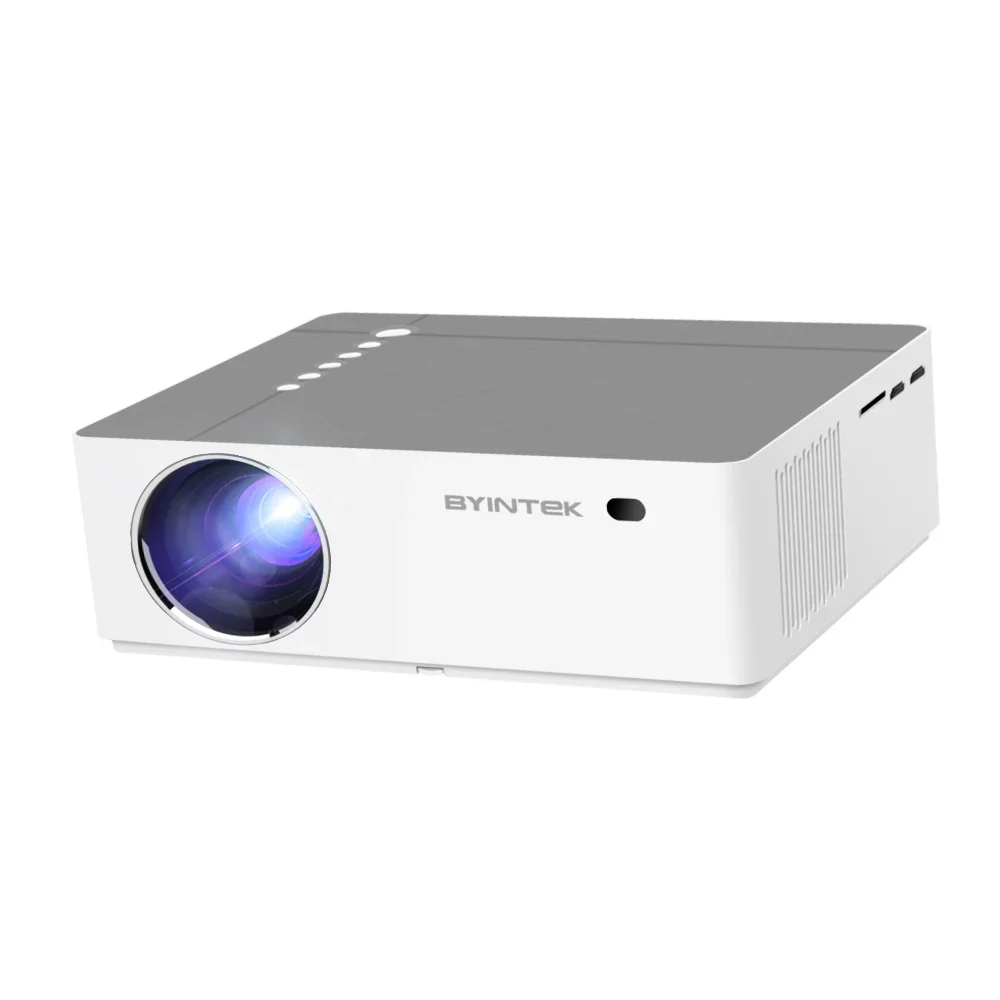 

BYINTEK K20 1920*1080P Projectors High Lumens 4K projector New Led Educating-projector Home Theater (40USD Extra for Android)