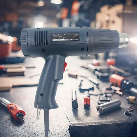 Industriell värmepistol hårtork konstruktion varmluftspistol lufttork för lödning termisk blåsare krympplastverktyg 6 best sales hårtork för byggbranschen - №6
