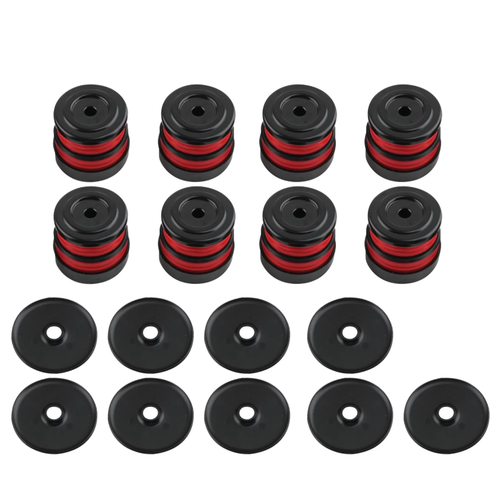 8 pieces Body Mount Bushings Kit For Ford Super Duty F-250/F-350 Crew Cab 08-16