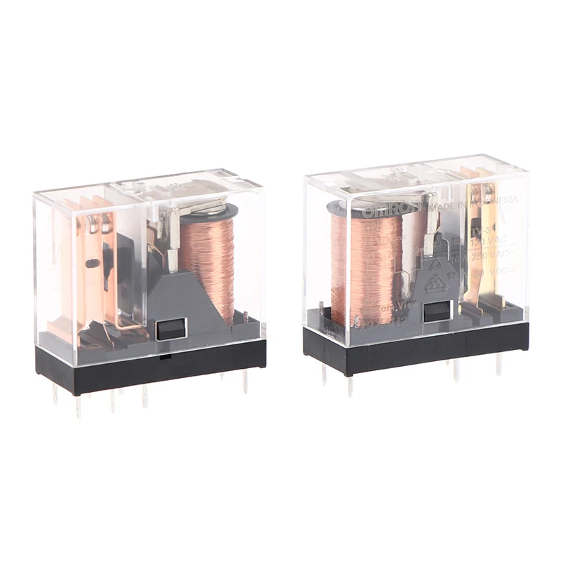 1Pc G2R-1 G2R-1-E DC12V DC24V Solder Terminals 5/8Pin 10A 250VAC Miniature Low-Power Relay G2R 12VDC 24VDC 12V 24V