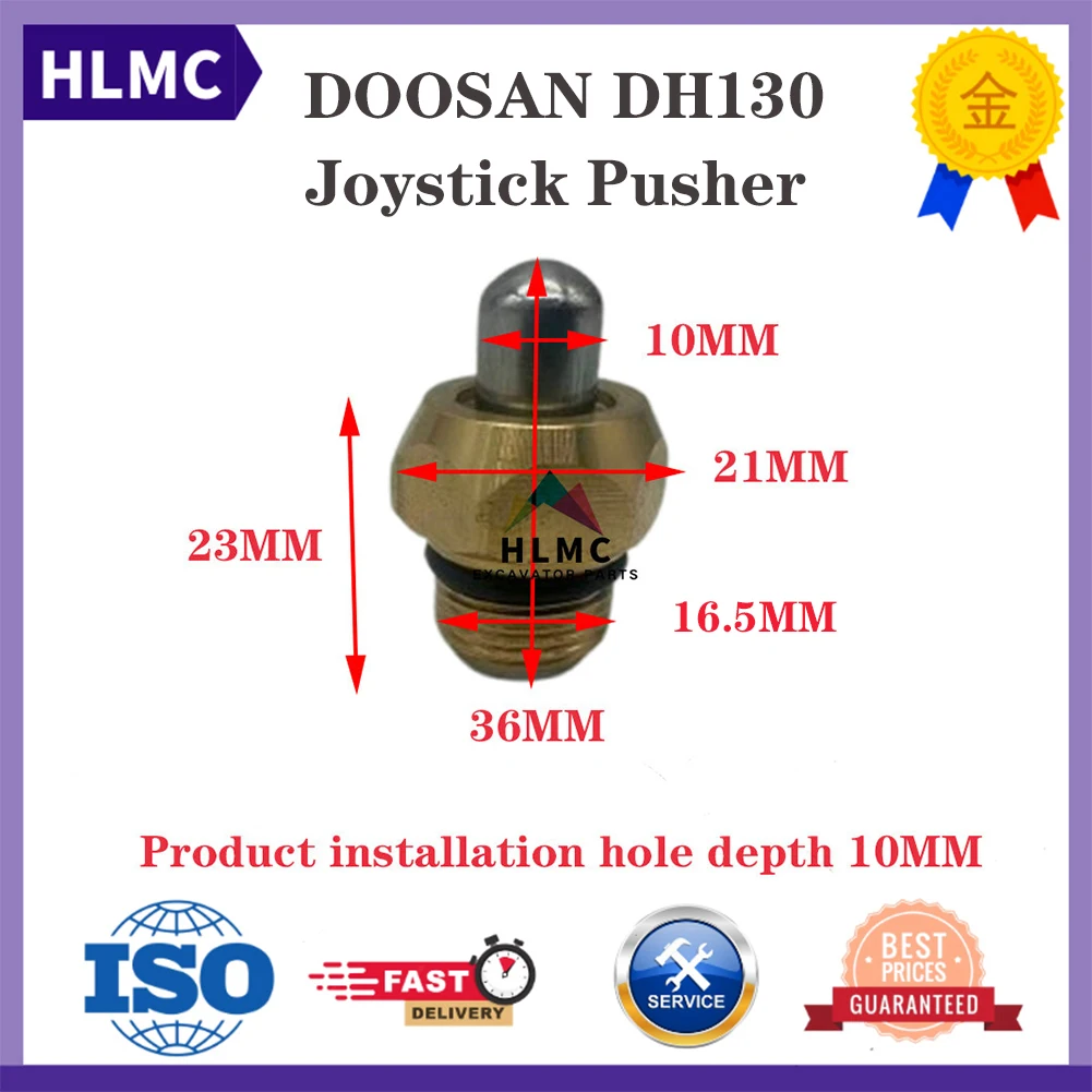 Construction Machinery Parts Wholesale Excavator Joystick Pusher For Doosan DH130 Walking Pusher