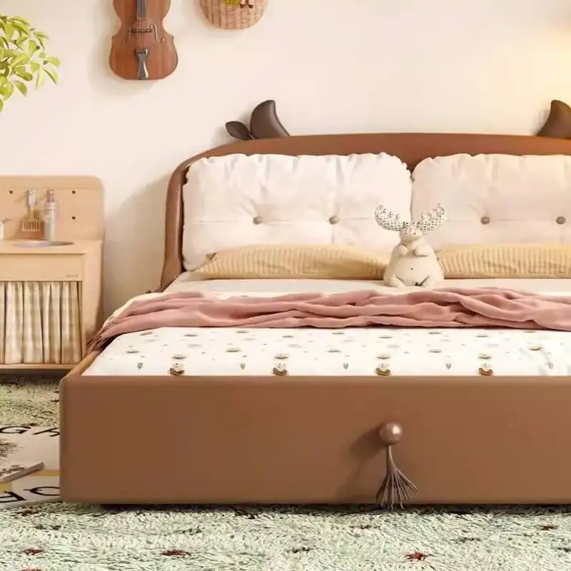 أوروبا الديكور الاطفال سرير الدرابزين الفاخرة مخصص سرير أطفال واحد تصميم خشبي الحديثة Lettino لكل أثاث بامبيني المنزل