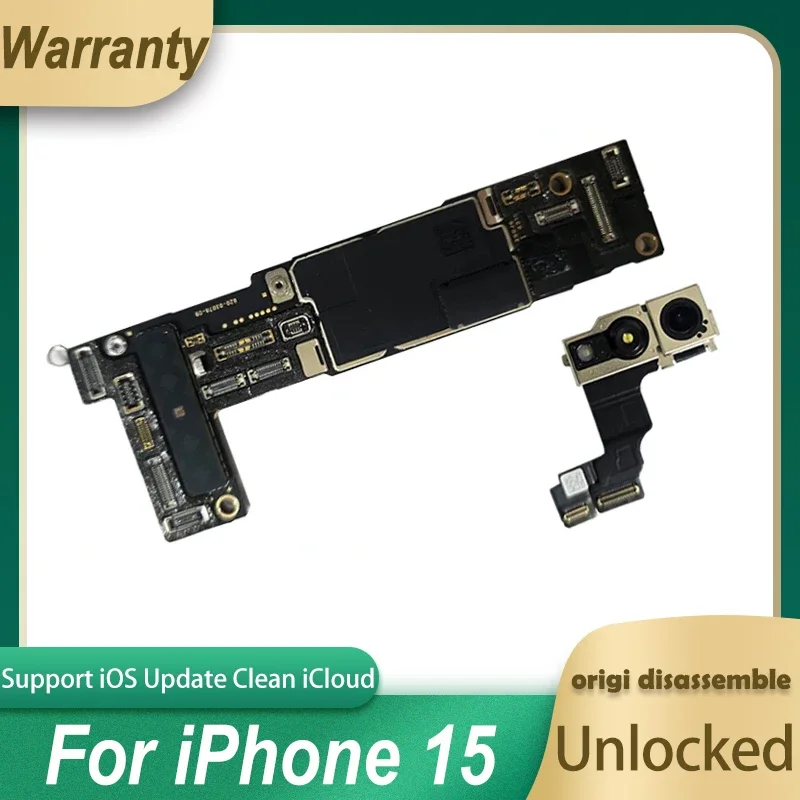 Fully Tested Mainboard For iPhone 15 Motherboard Unlocked With