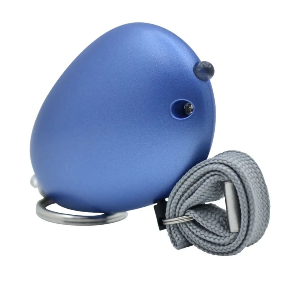 

Sound Alert Loud Siren Personal Alarm LED Flashlight 130dB Sound Security Alarm Egg-shaped Emergency Alarm Girls