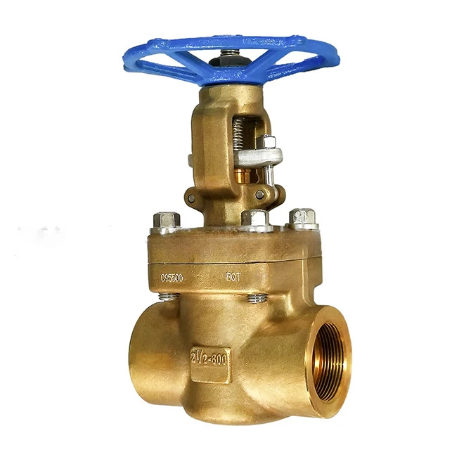 

For Manufacture 800LB Work Pressure Material C95800 SCR Threaded Bronze Gate Valve
