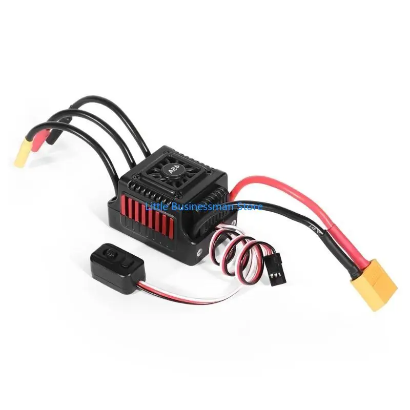 Immagine 3: ESC brushless sensorless WSDT 45A con opzione connettori XT60/T per veicoli da esterno e UAV, impermeabile M76A