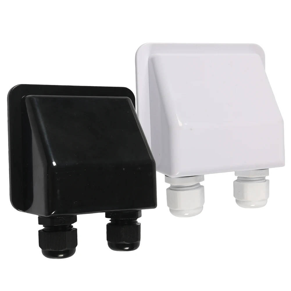 RV قافلة PV قوس سلك مزدوج دخول الغدة صندوق سقف سلك دخول كابلات الموصلات حامل متنقل RV يخت اكسسوارات السيارات