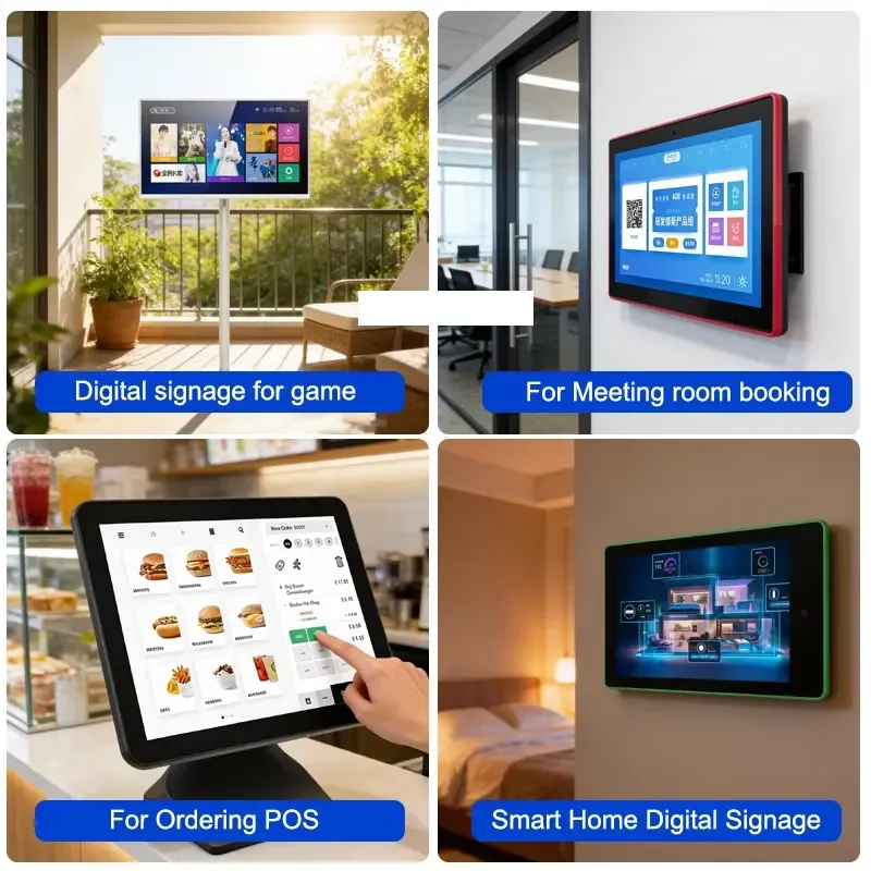New Dual Screen Smart POS Terminal All in One Cash Register System Vertical Display Android Payment Machine for Retail Store