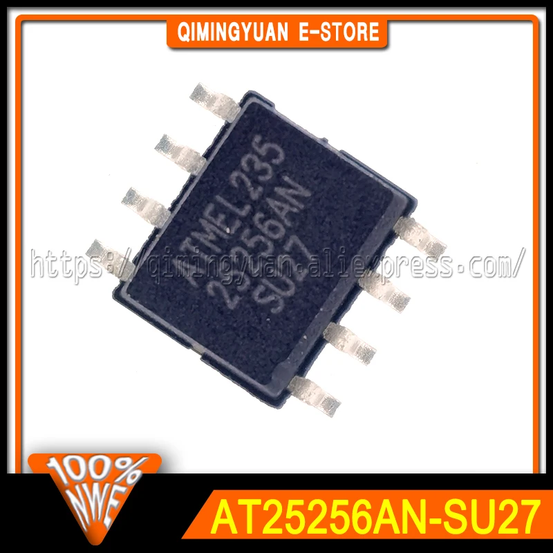 5~20PCS/LOT AT25256AN-SU27 ATMEL235 25256AN SOP8 32K×8-bit parallel EEPROM memory 100% New Spot stock
