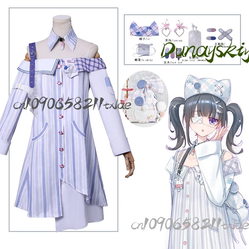 

Infinity Nikki Game Cosplay Costumes Accessions Kawaii Lovely Innovative Ideas In The Laboratory Jirai Kei Daily Halloween