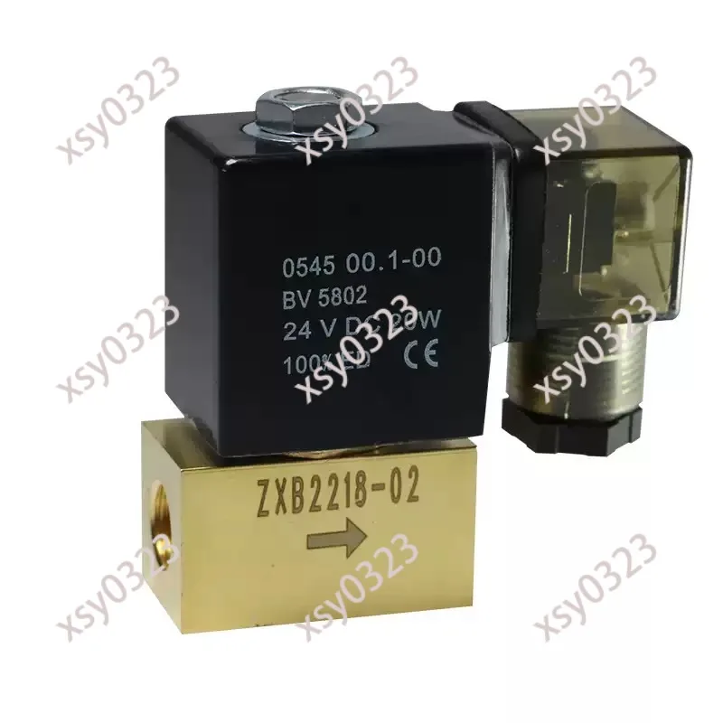 0545 Normally Closed Solenoid Valve 8MPa High Pressure Water Air Valve AC220V DC24V